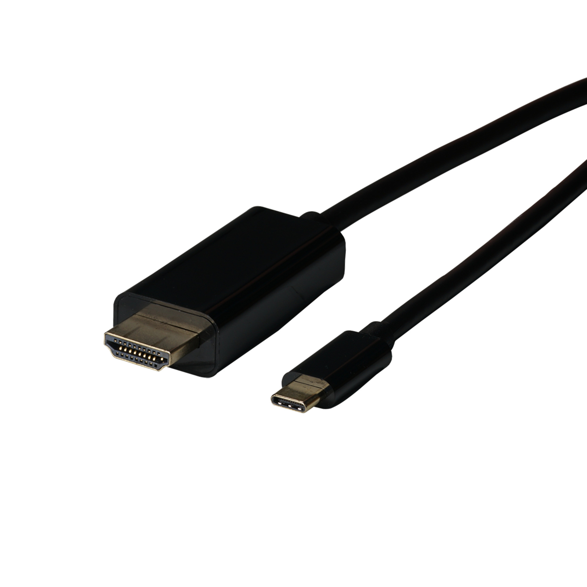 USB Typ-C - HDMI Kabel, USB Typ-C Stecker - HDMI Stecker, 4K@30Hz, 2m