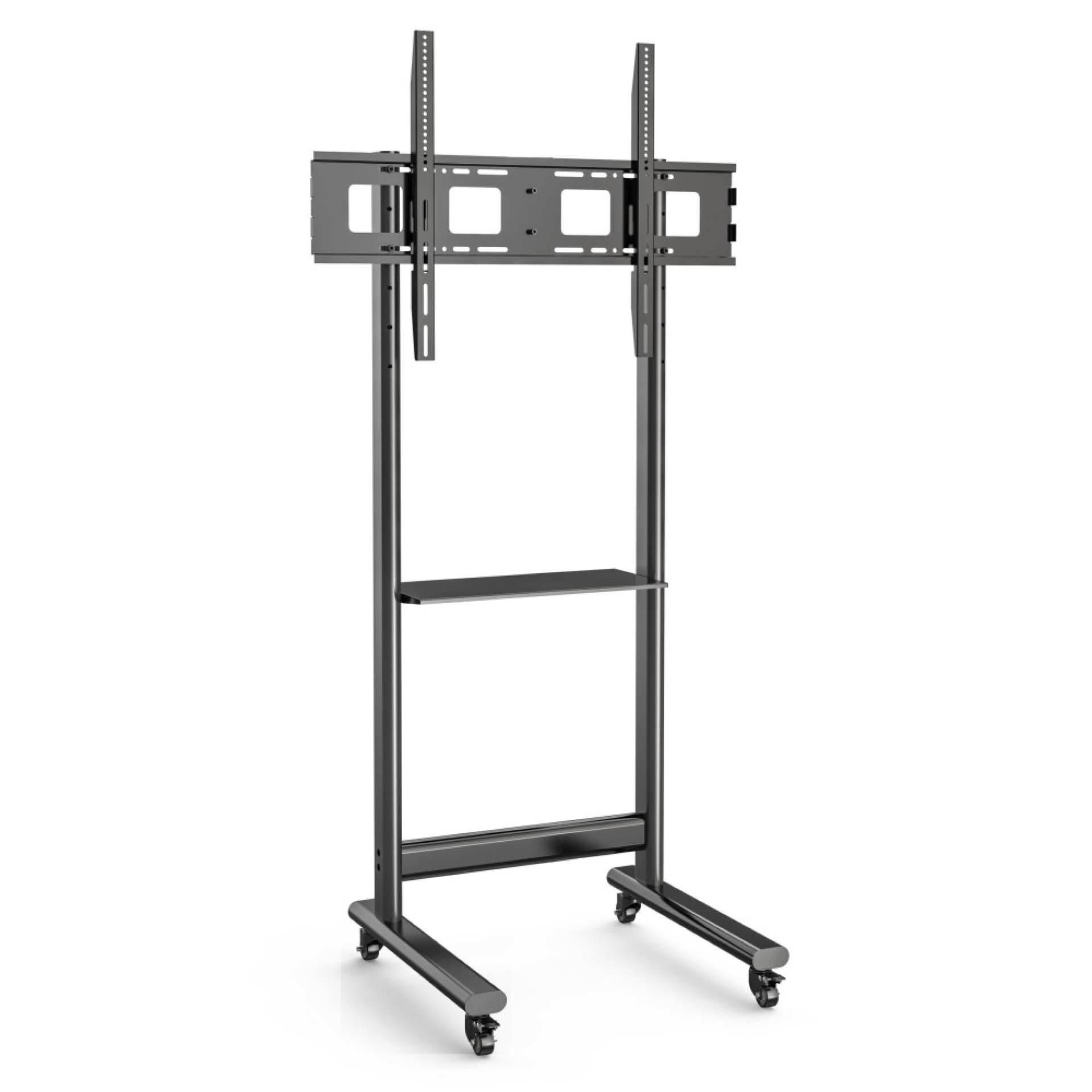 TV Trolley for 50-90" LCD/LED TV black with Shelf
