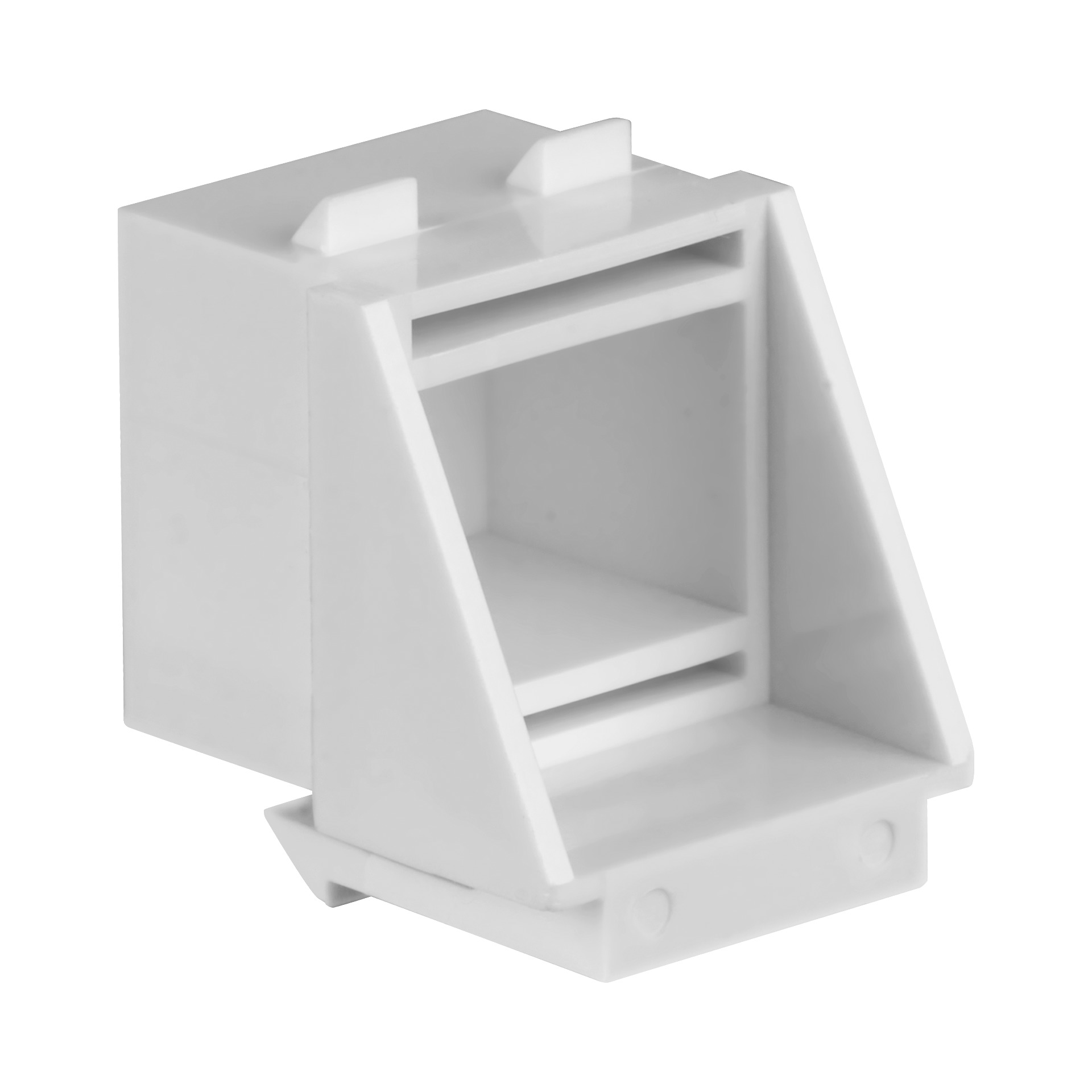 Blind Inserts RJ45 white RAL9010, for keystone holes, PU 100