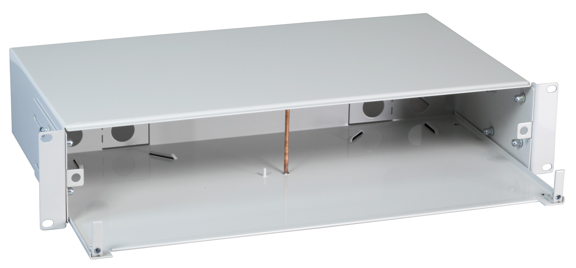 Spleißbox 2U extendible without Front panel