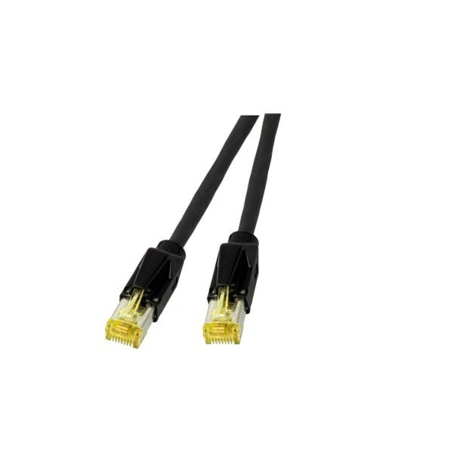 RJ45 Patchkabel S/FTP, Cat.6A, TM31, UC900, 1m, schwarz