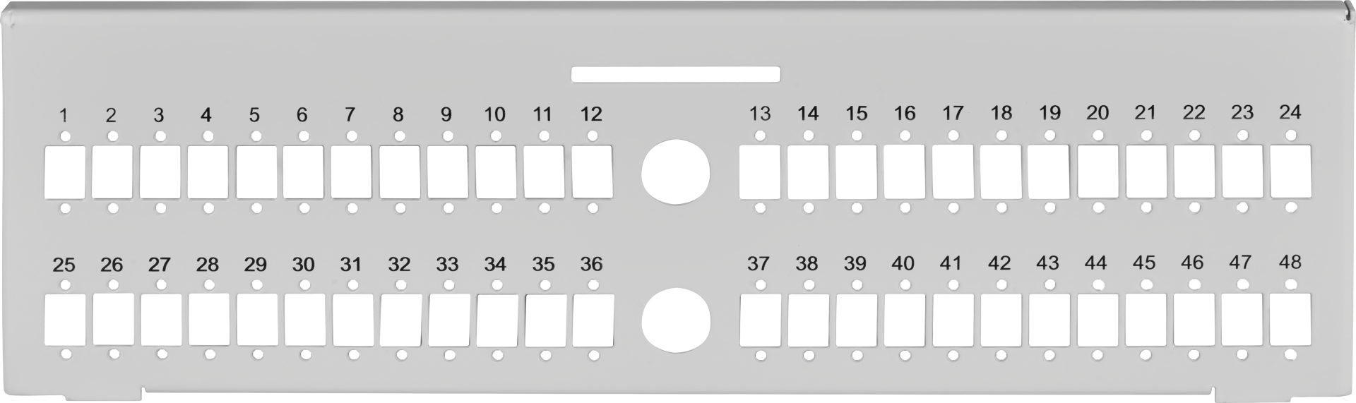 Distribution PLate 48 SC-Simplex for Wall Distributor 53604.1V2 (32cm )