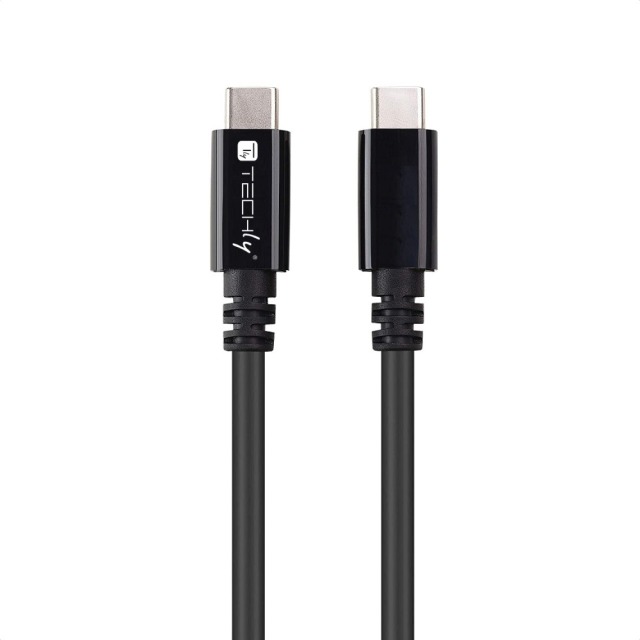 USB4 Gen.3 Kabel Stecker Typ-C - Stecker USB Typ-C Schwarz 0,8 m