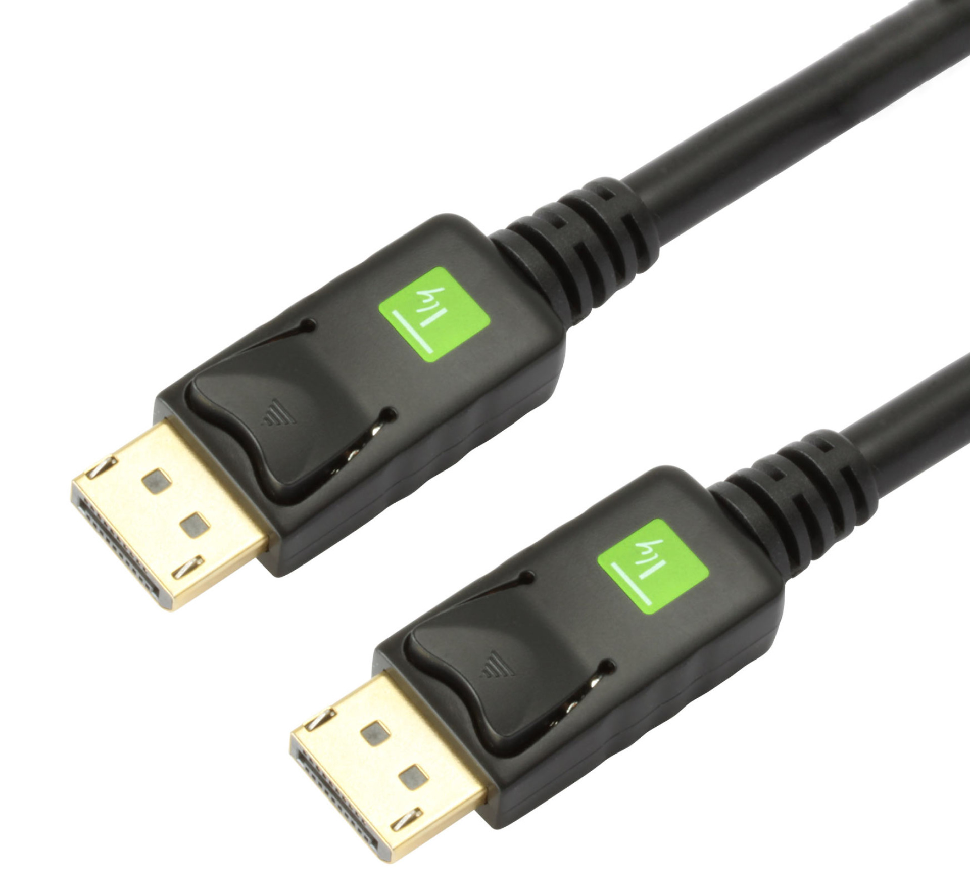 DisplayPort 1.2 Connection Cable, M-M, 0.5m, black