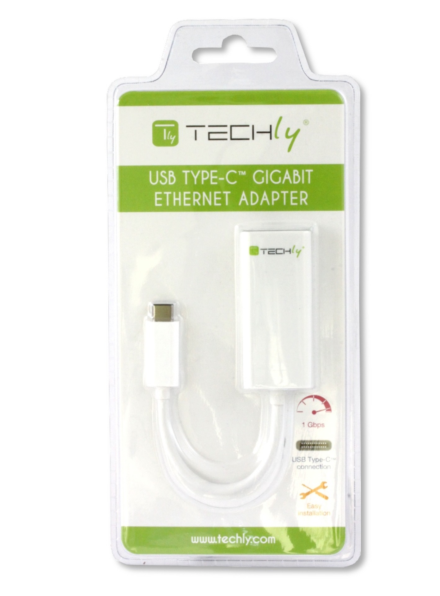 Konverter Kabel Adapter USB 3.1 Typ-C M auf RJ45 Gigabit Ethernet