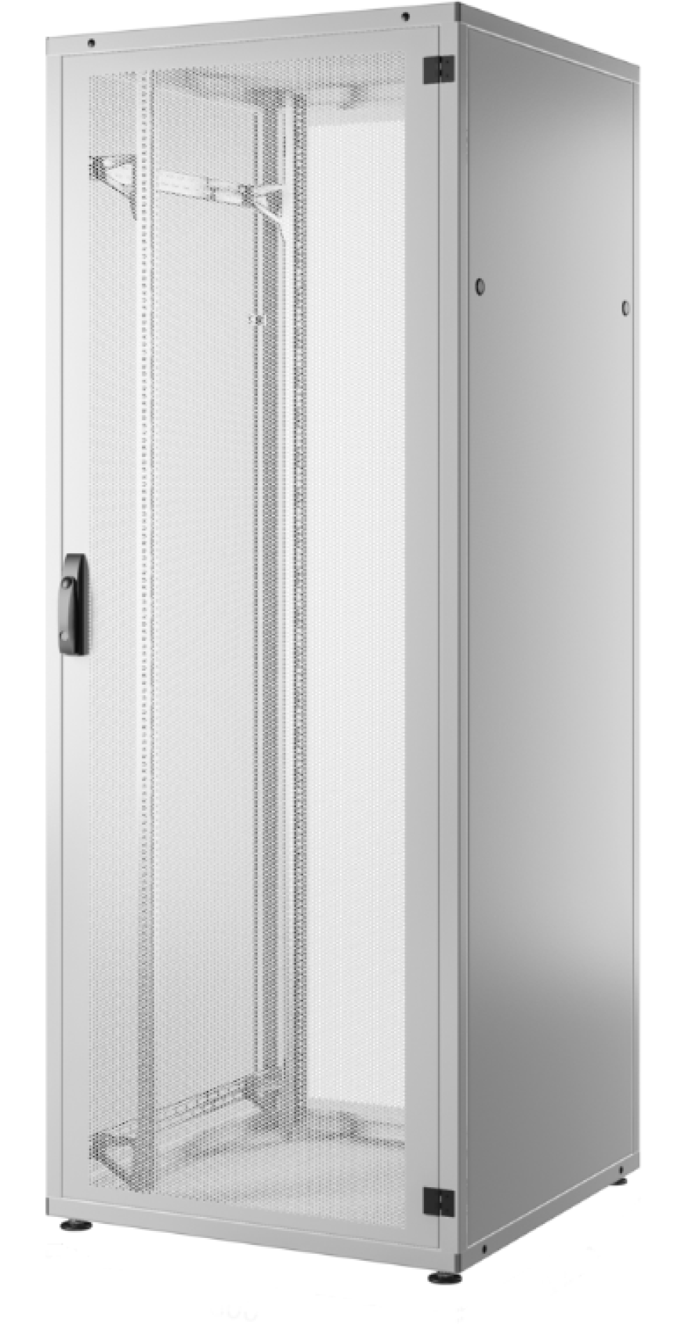 19" Serverschrank PRO 47HE, 800x1400 mm,F+R=1-tlg., RAL7035