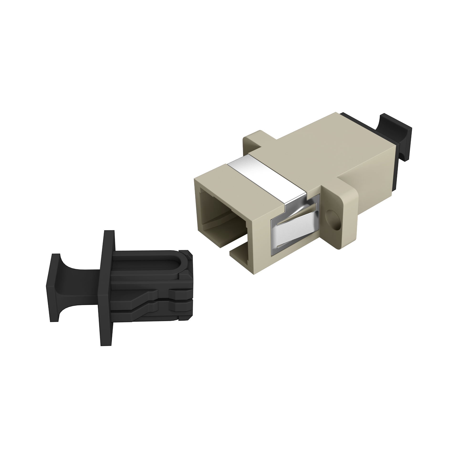 Kupplung SC Simplex OM1-2 beige 