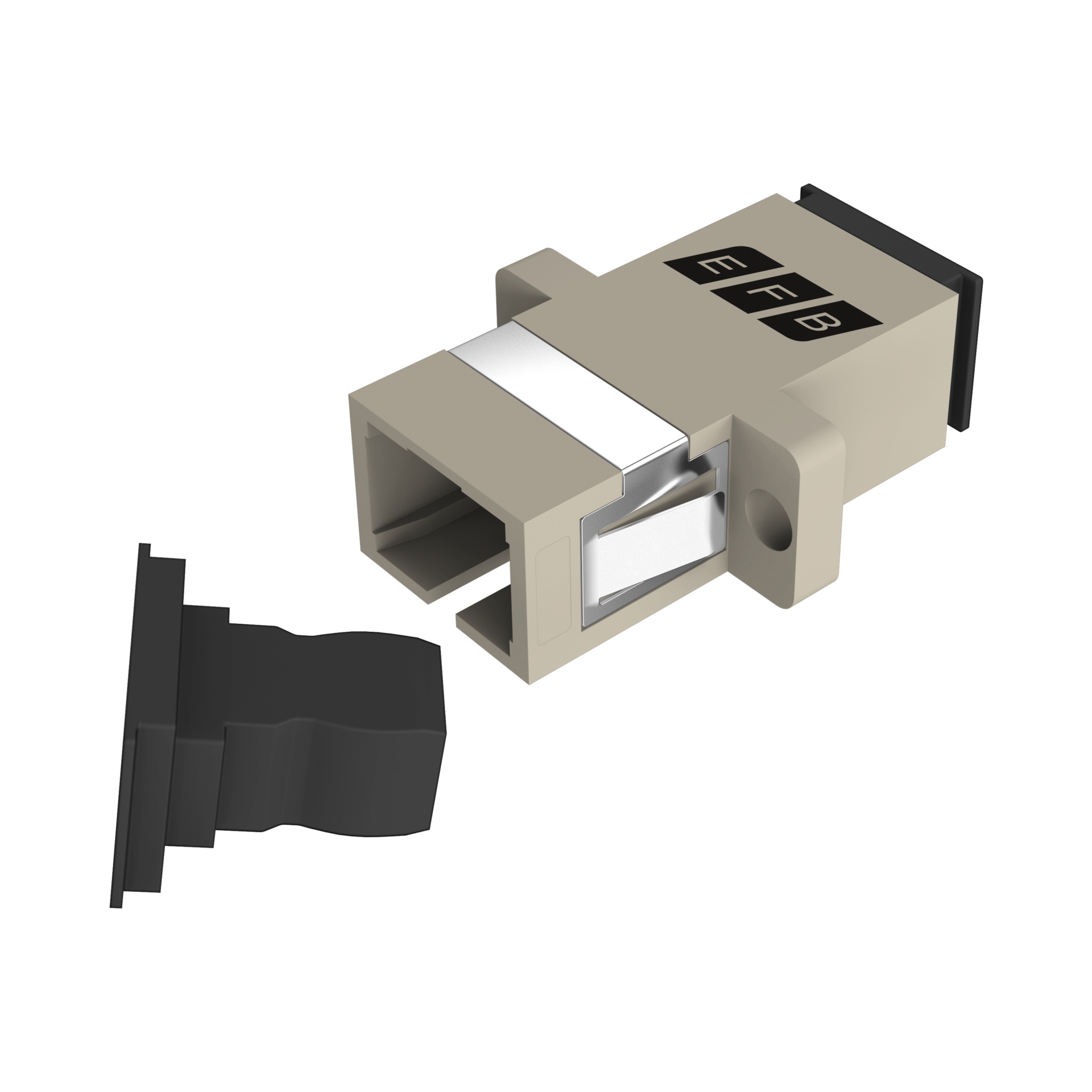 Kupplung SC Simplex OM1-2 beige