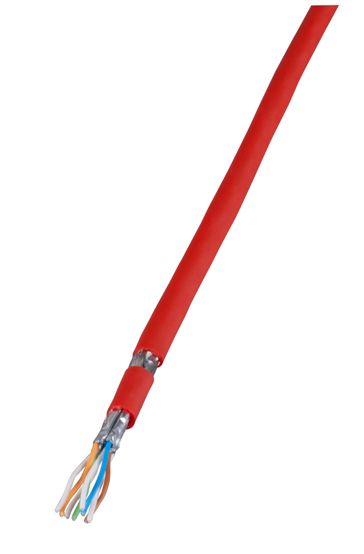 Patch cable UC900 SS27 4P PUR 1000metres, red