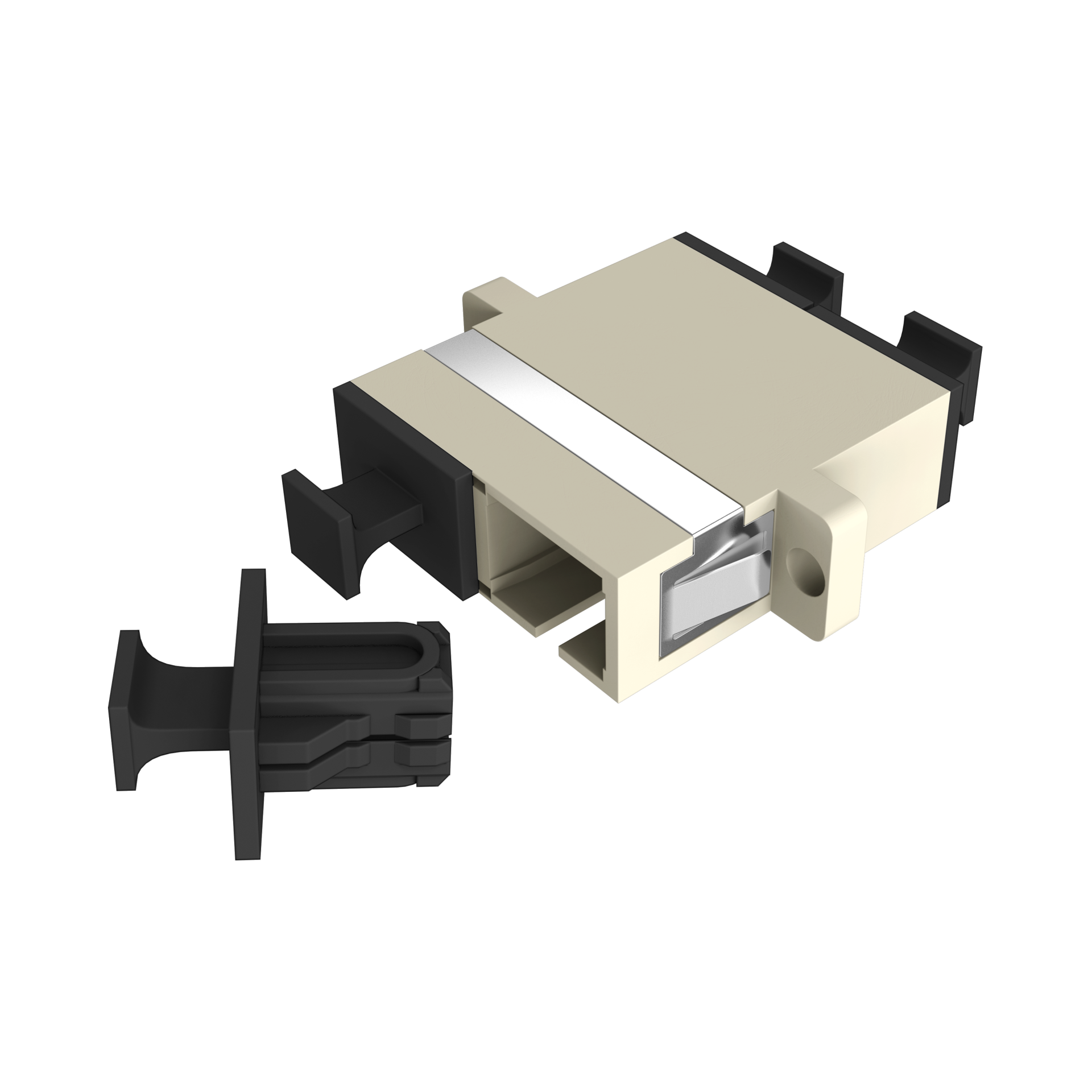 Kupplung SC Duplex OM1-2 beige 