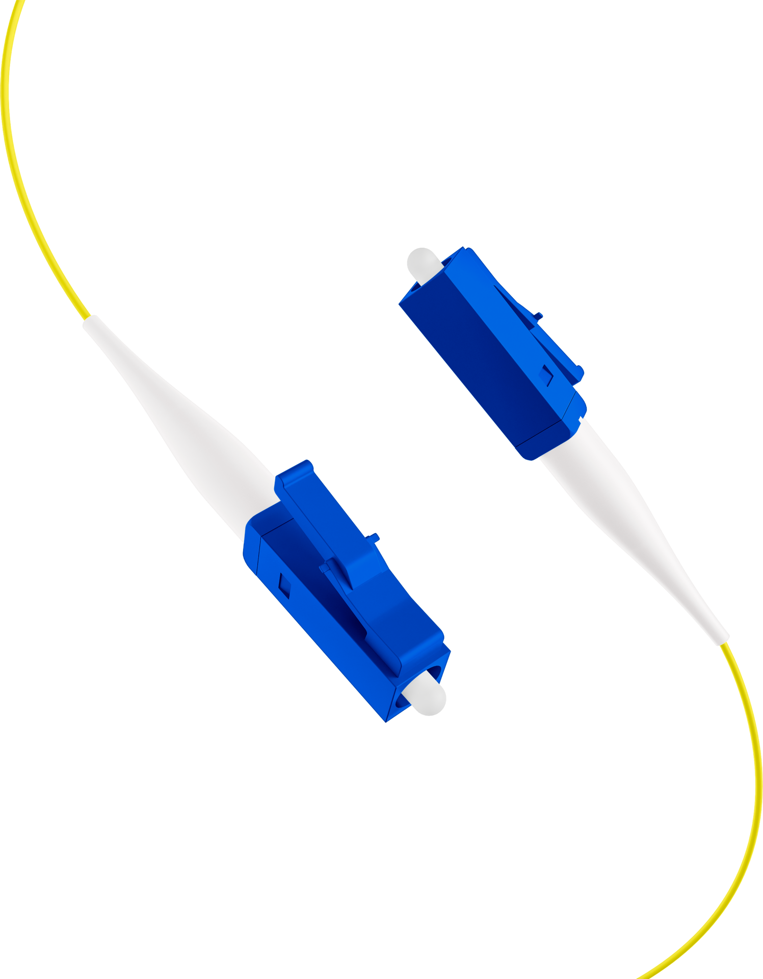 Faserpigtail LC OS2 G652D-Gelb 2m - 1 Stück