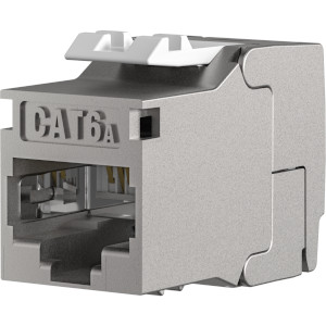 RJ45 Keystone Slimline Shortbody Cat 6A E-20094 RJ45 Keystone Slimline Shortbody Cat 6A E-20094