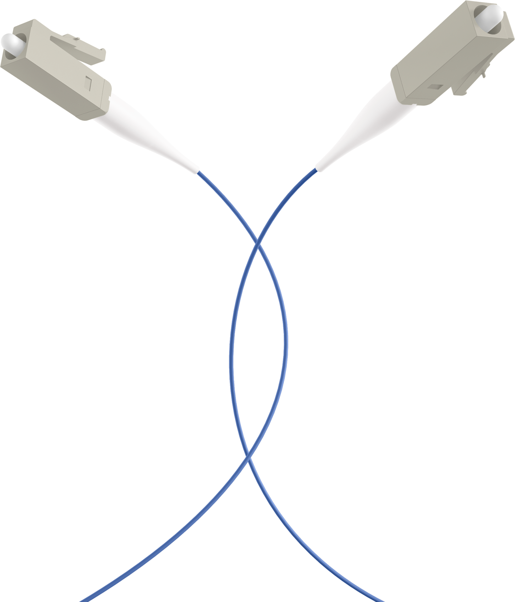 Faserpigtail LC OM1 -Blau 2m - 1 Stück