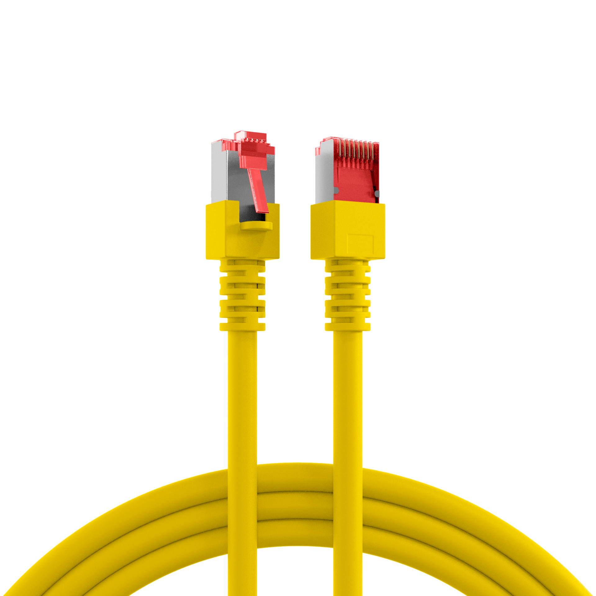 RJ45 Patch Cord Cat.6 S/FTP LSZH yellow 2m