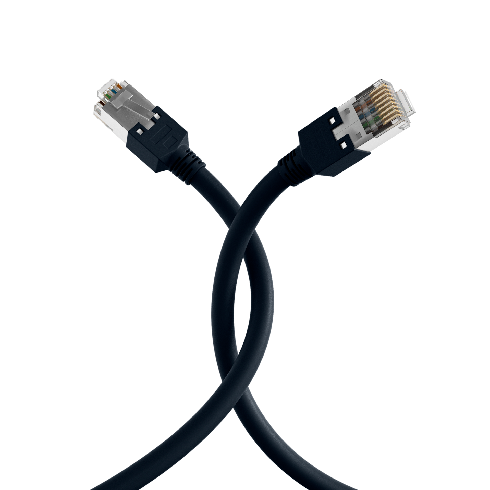 RJ45 Patch Cord Cat.5e S/UTP PVCDätwyler 5502 TM11 black 2m