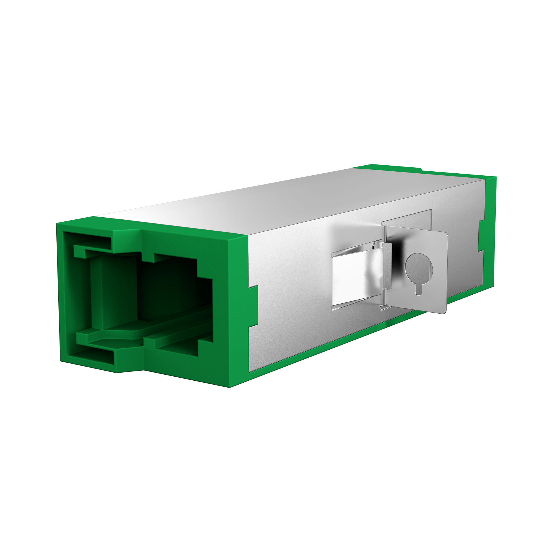 R&M Kupplung E2000®/APC Simplex OS2 grün Grade C