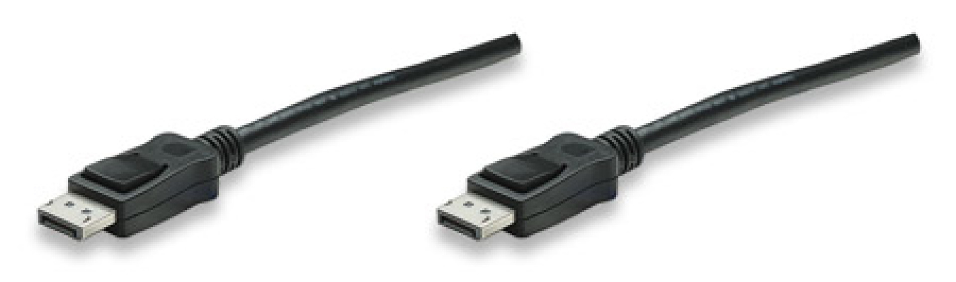 DisplayPort 1.2 Audio/Video Anschlusskabel, schwarz, 7,5 m