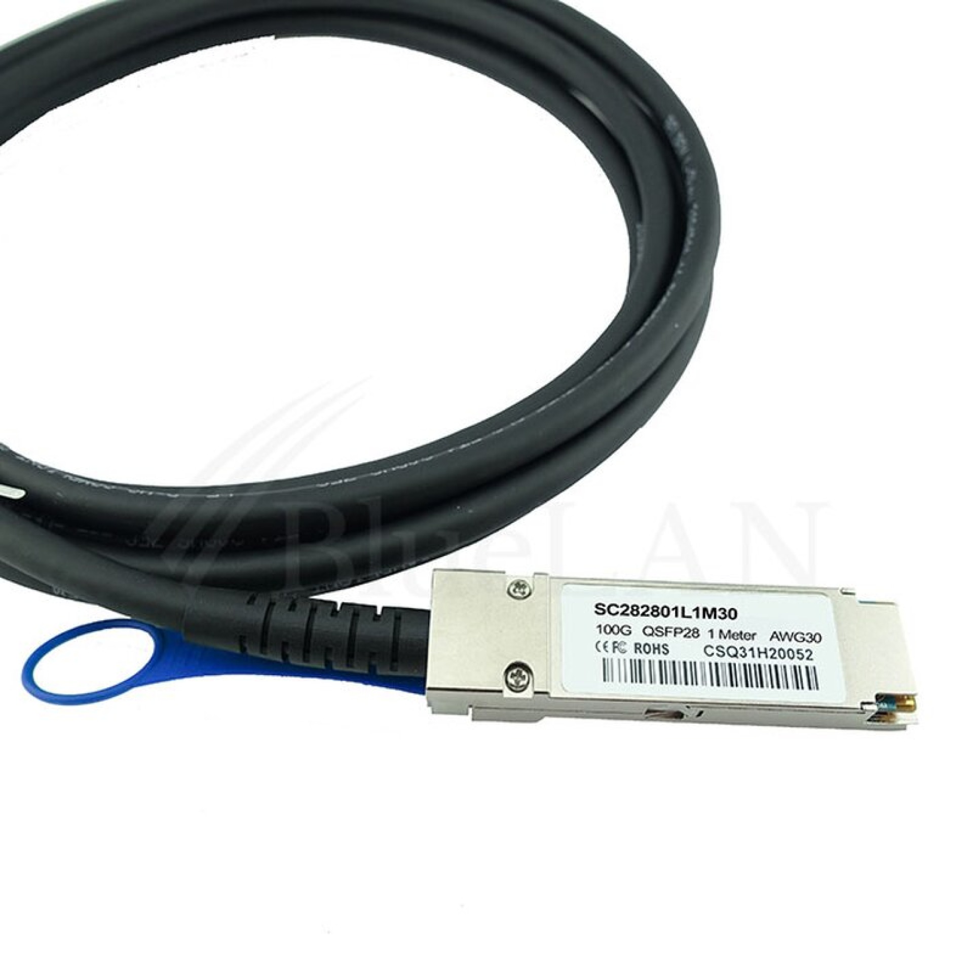 Cisco QSFP-100G-CU1M kompatibles BlueLAN, DAC QSFP28 SC282801L1M30