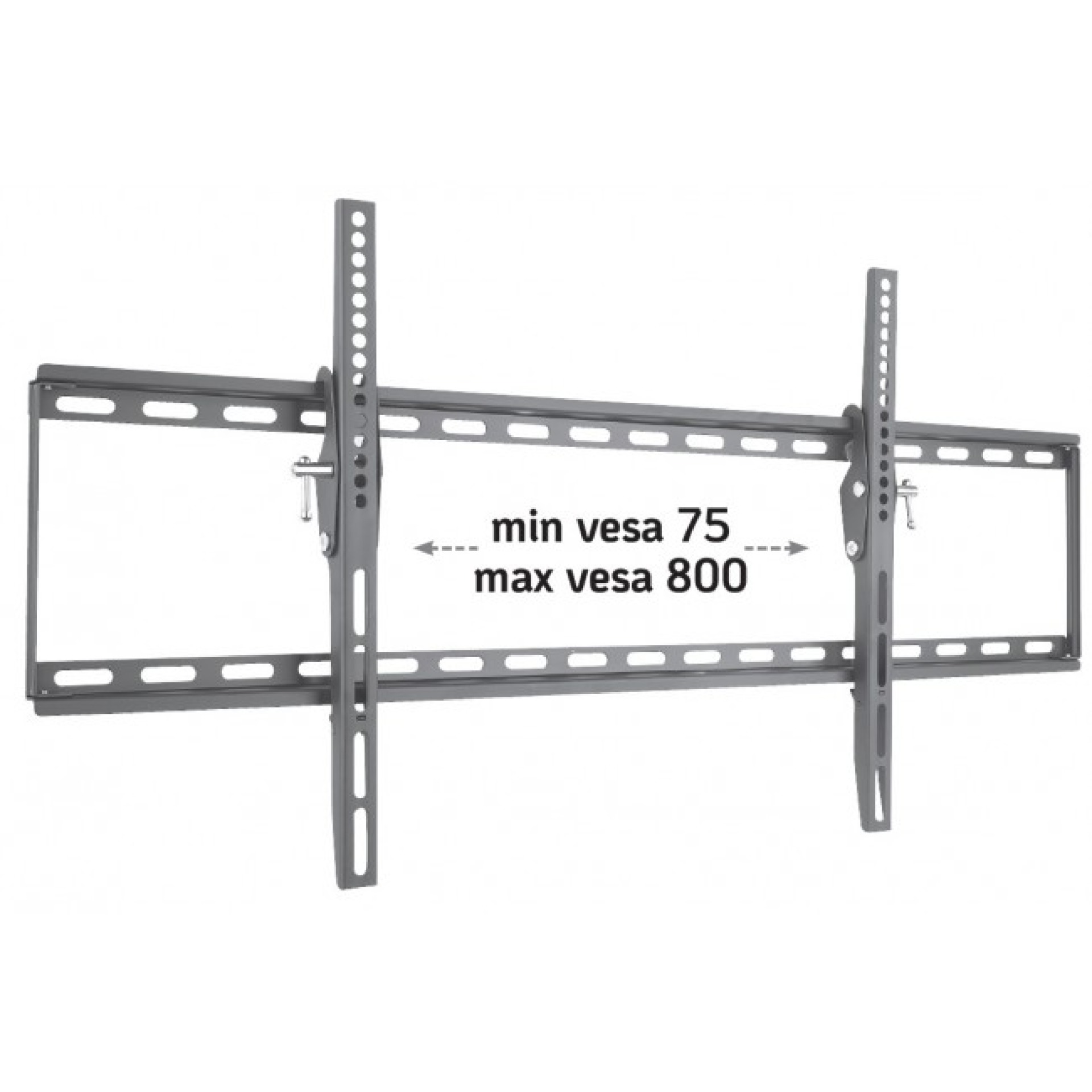 Wandhalterung für LCD TV LED 42"-80" ,36 mm Wandabstand, neigbar, schwarz