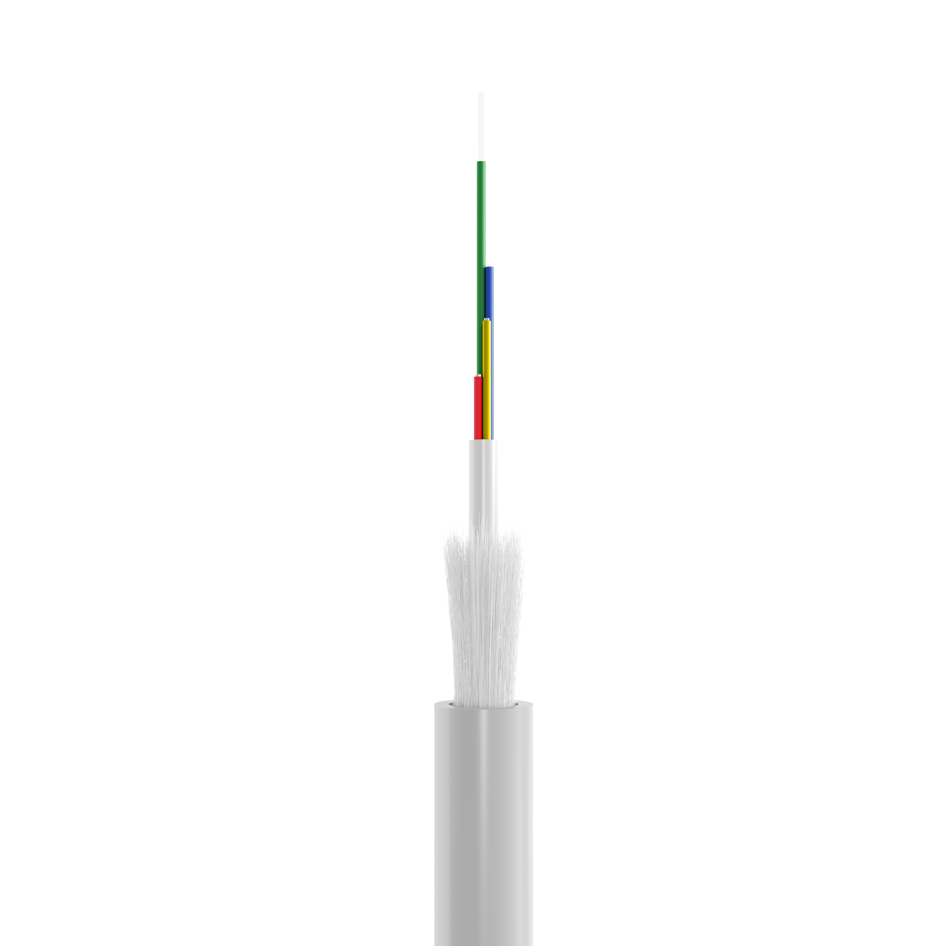 UC home fibre idrop 250 drag & blow I-DH OS2 4E (1x4) B2ca 400N LSZH weiss G657