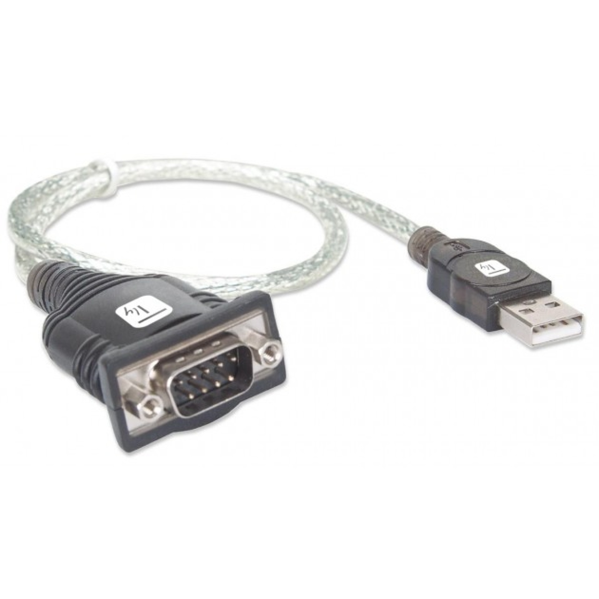USB to Serial Techly Adapter Converter,USB AM auf RS232 port, 9-pin male