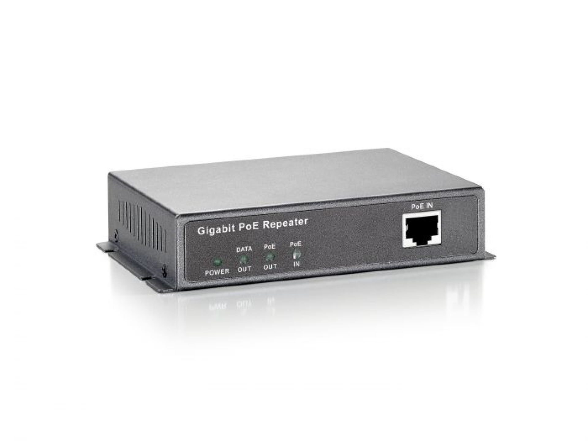 2-Port-Gigabit-PoE Repeater 802.3af/at/bt