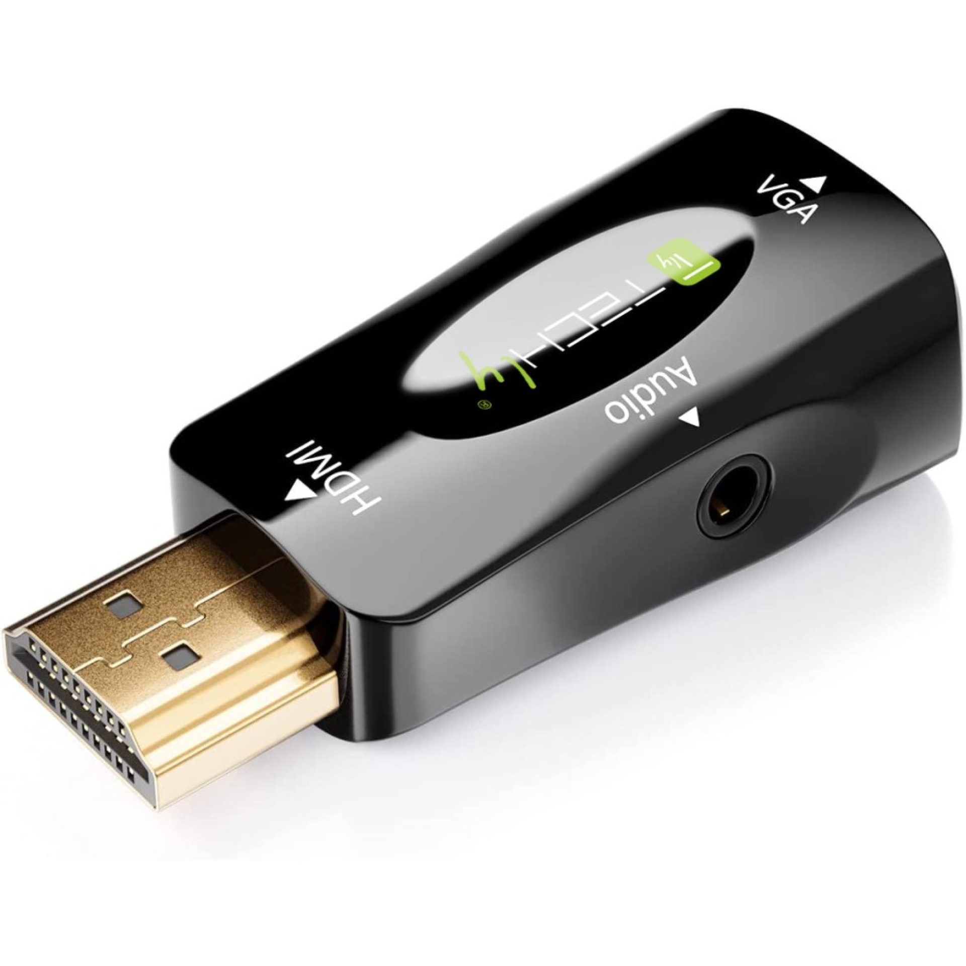 Konverter von HDMI auf VGA mit Audio