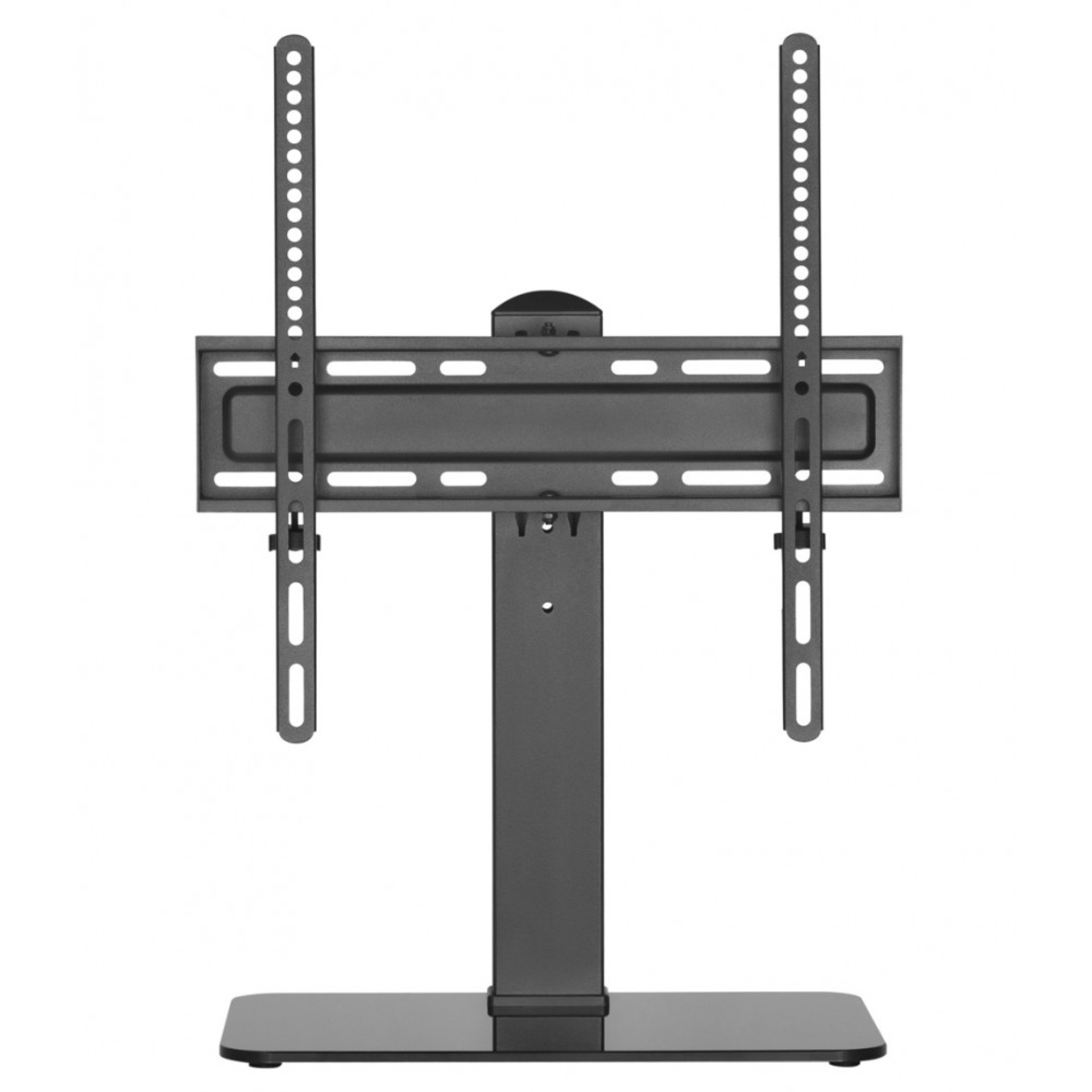 Universal table stand for monitors and TV sets from 32" to 55"
