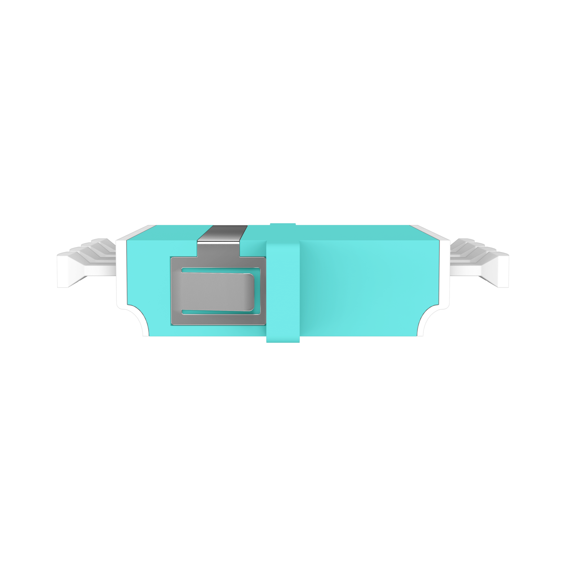 Kupplung LC Quad OM3 aqua 