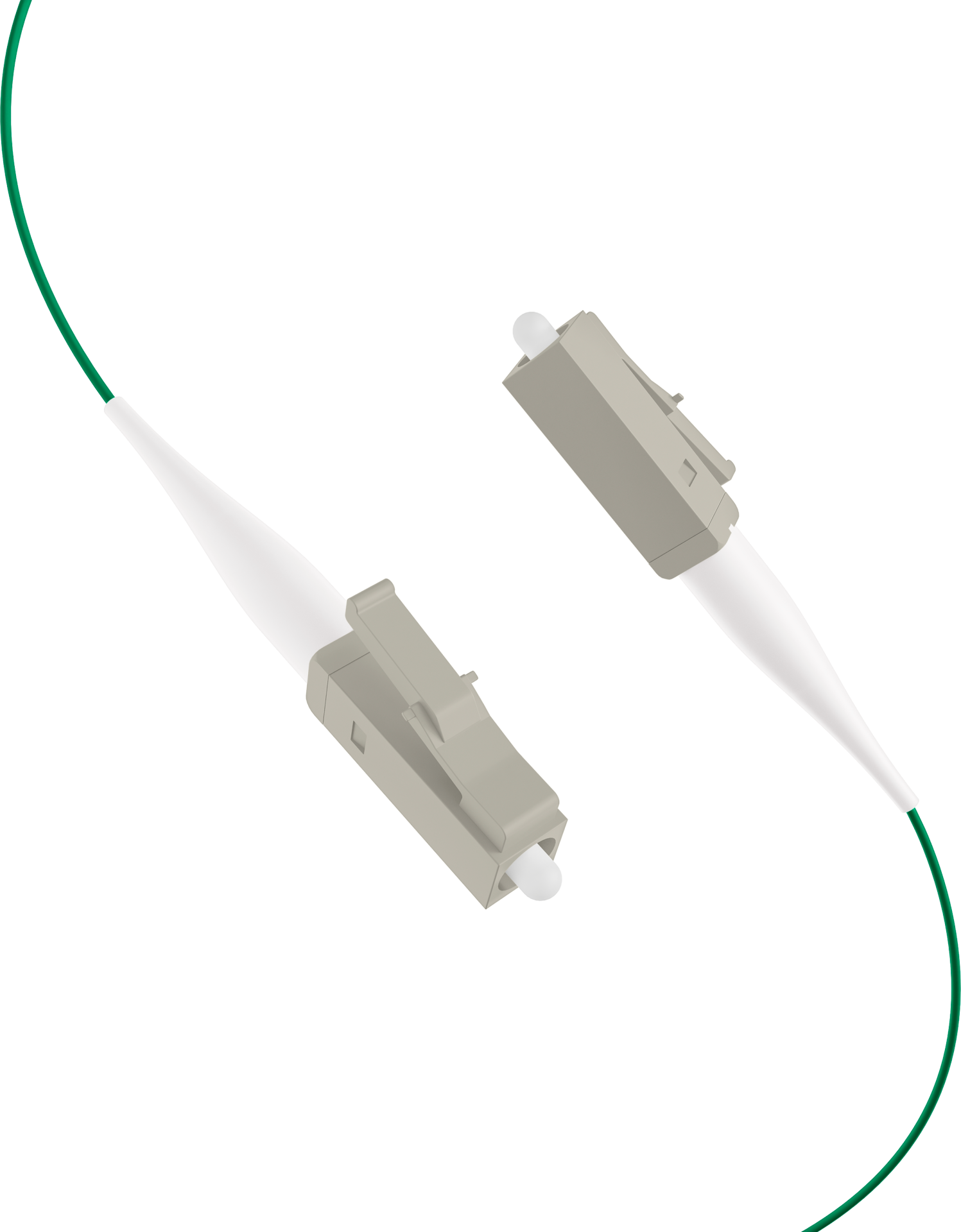 Faserpigtail LC OM2 -Grün 2m - 1 Stück