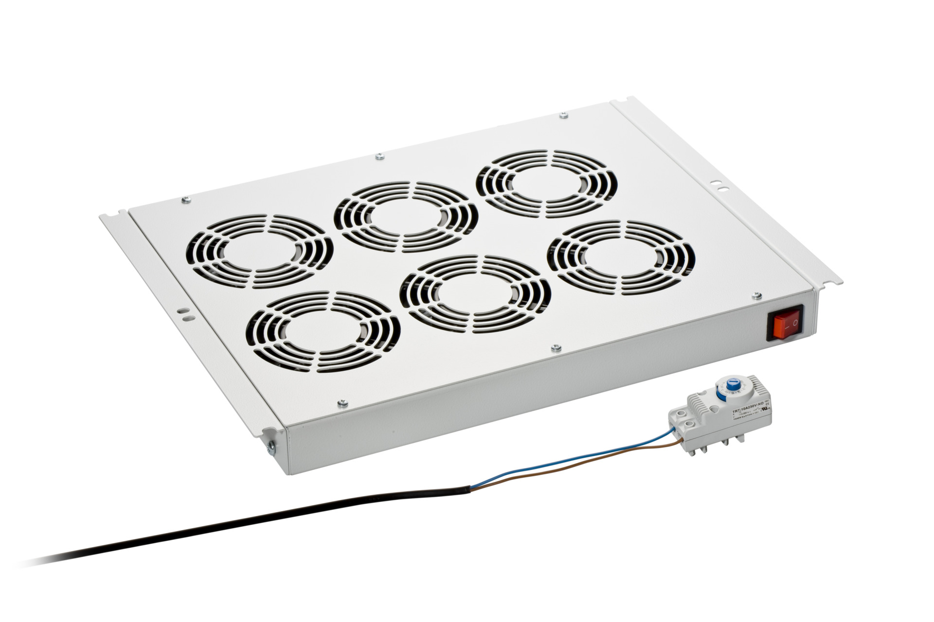 Roof Fan Unit, 6 x Fan, for Network and Server Cabinets