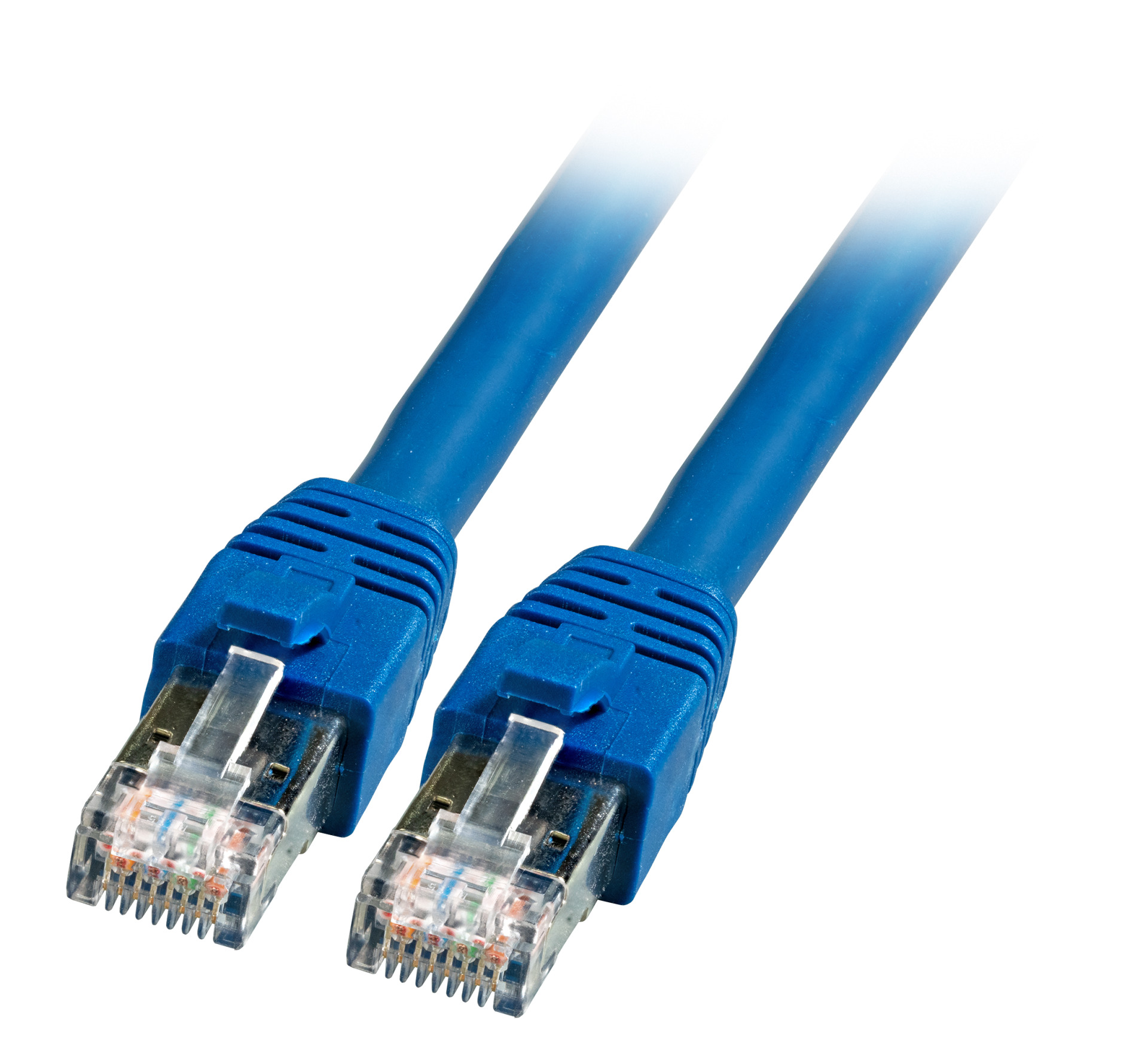 RJ45 Patchkabel S/FTP, Cat.8.1, BC, LSZH, 1m, blau