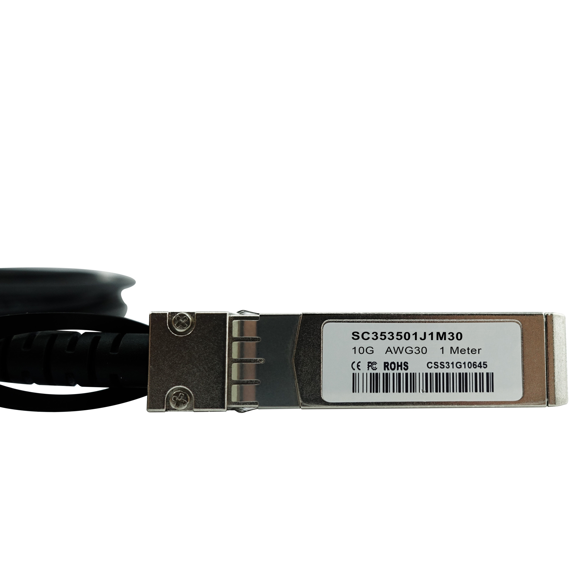 BlueLAN passive DAC Cable, SFP+ to SFP+, 10GBASE-CR, 1m, AWG30