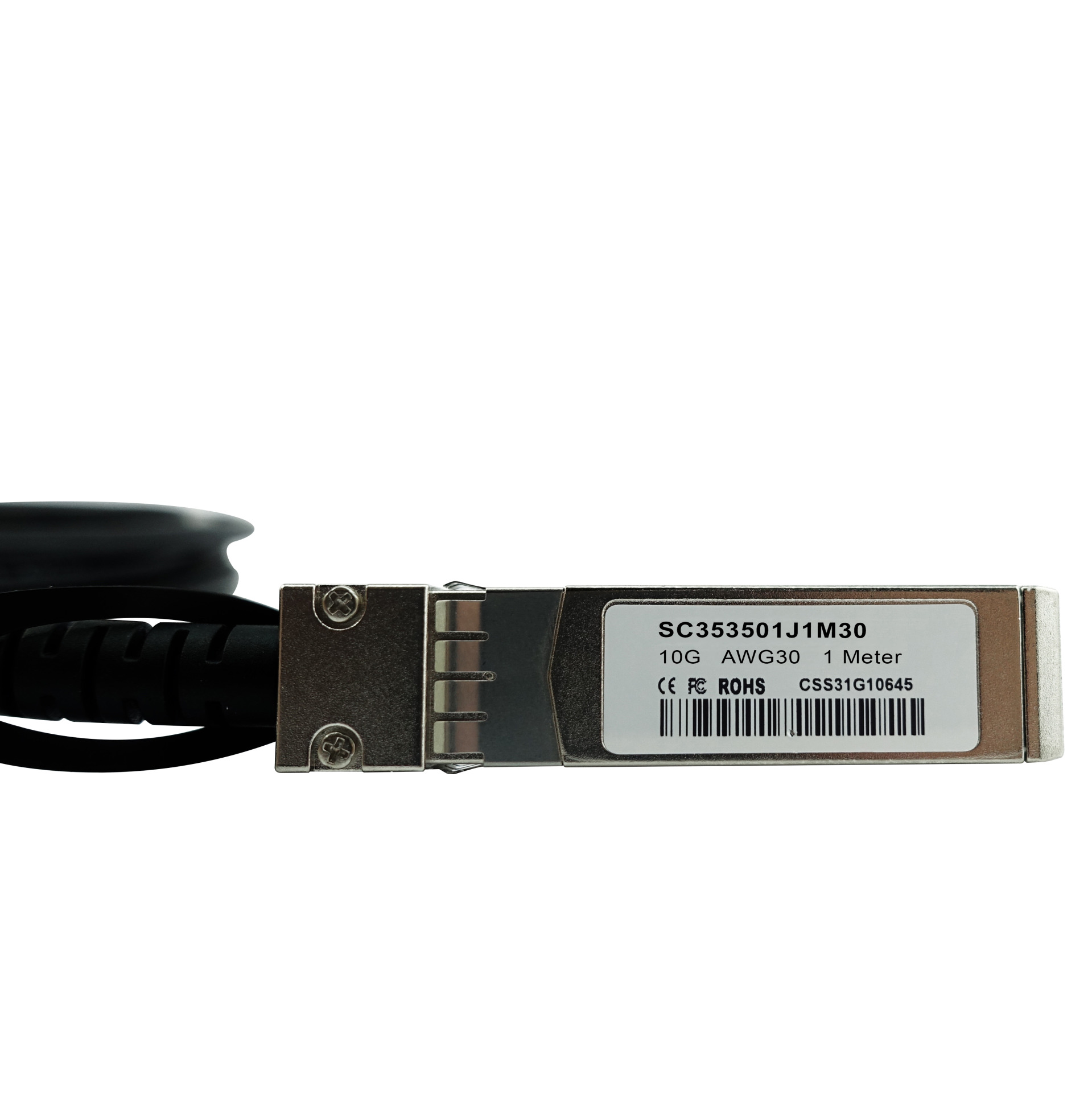BlueLAN passives DAC Kabel, SFP+ auf SFP+, 10GBASE-CR, 1m, AWG30