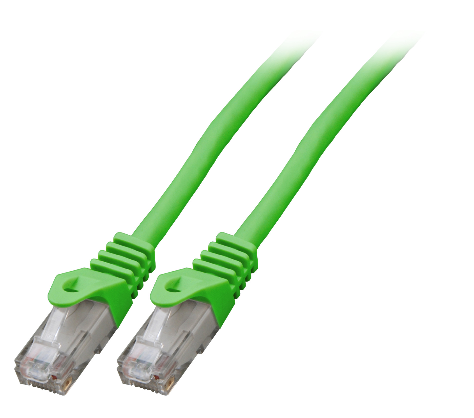 RJ45 Patchkabel U/UTP, Cat.6, LSZH, CCA, 1m, grün