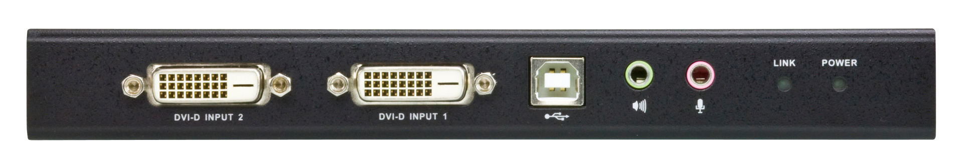 USB DVI Dual View KVM Extender Audio + RS-232 (60m)