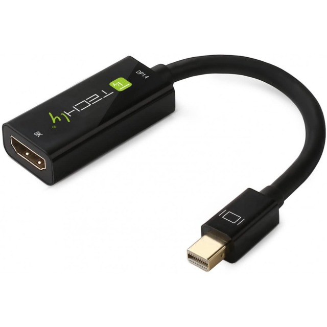 Adapter Mini DisplayPort M 1.4 auf HDMI F, 8K, schwarz