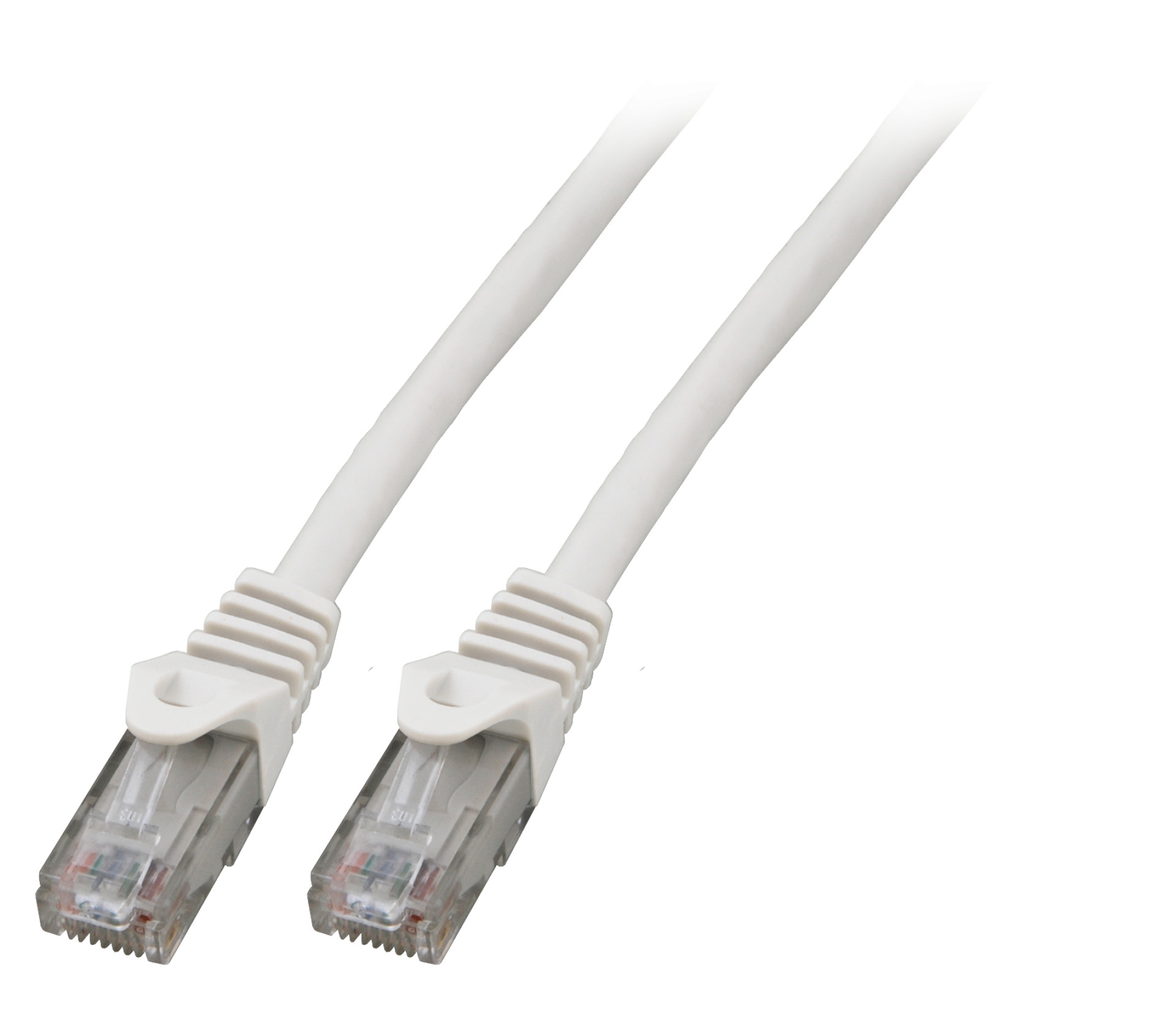 RJ45 Patchkabel U/UTP, Cat.6, LSZH, CCA, 1m, weiß