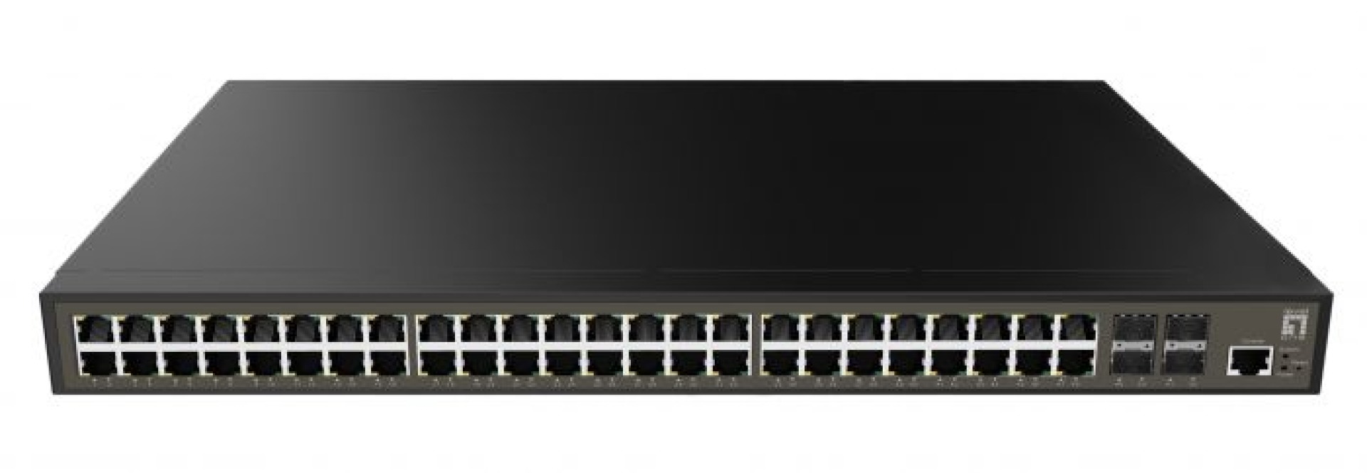 52-Port L2 Plus Managed Gigabit Switch, 48 x Gigabit RJ45, 4 x Gigabit SFP