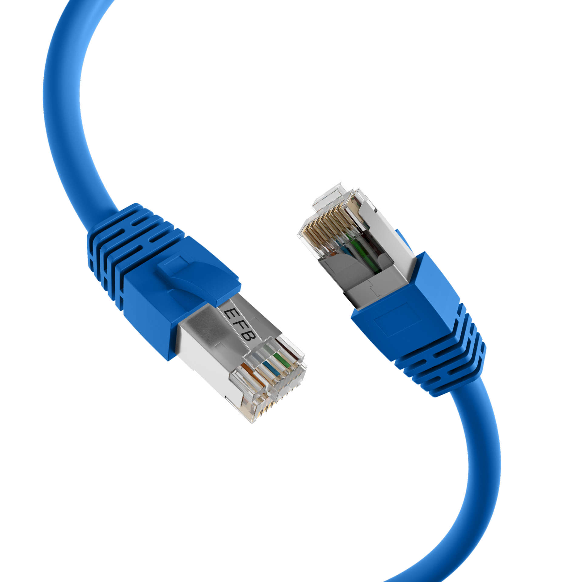 RJ45 Patchkabel Cat.8.1 S/FTP LSZH BC blau 10m