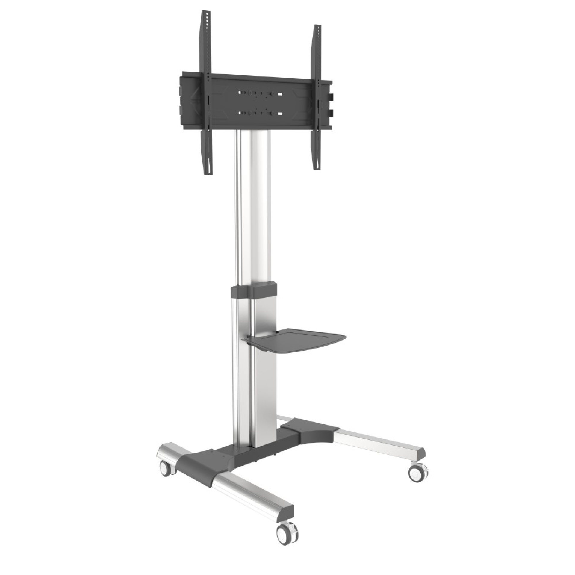 TV trolley for LCD/LED/Plasma TV, 50-92" with one shelf
