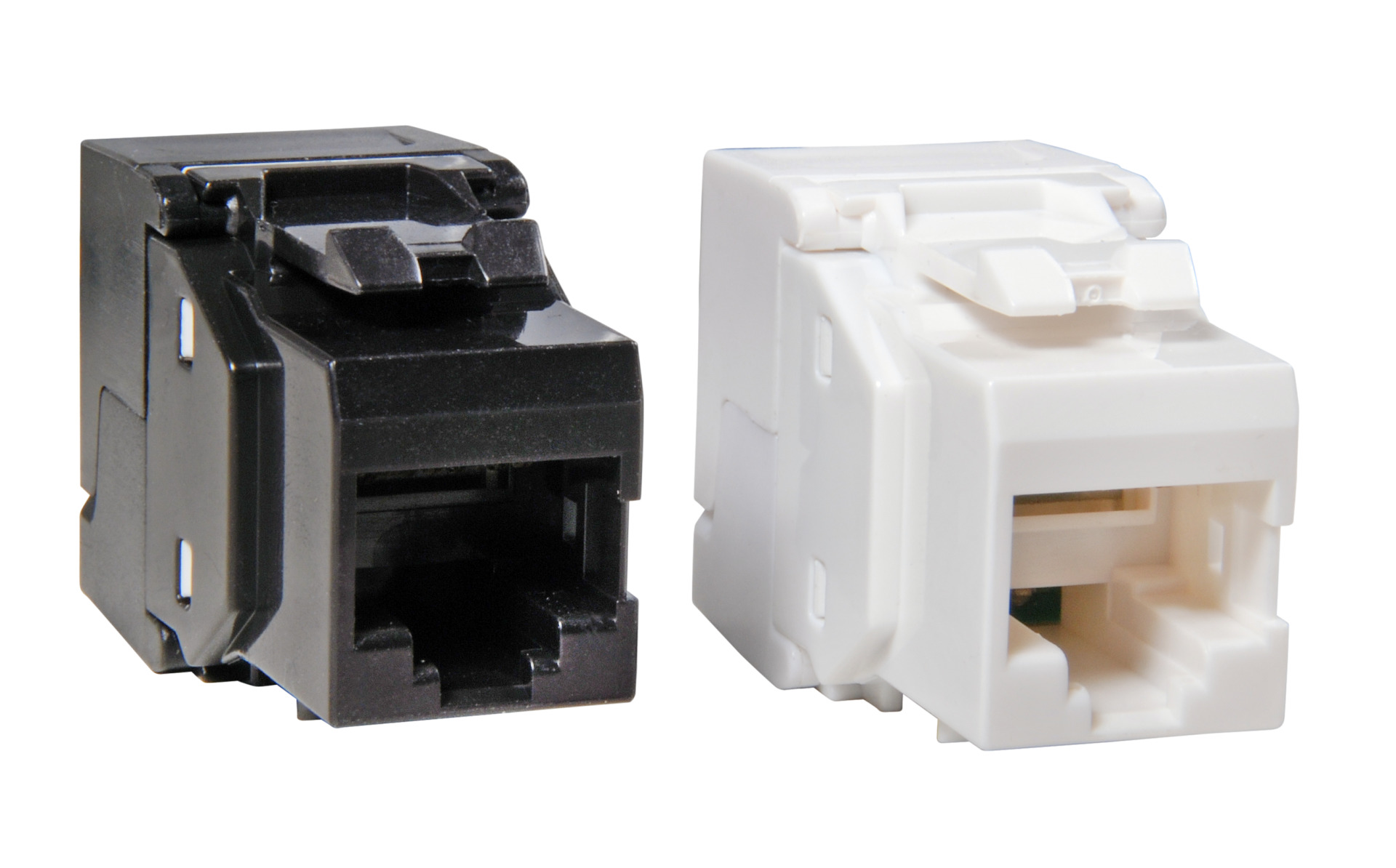 RJ45 Keystone UTP, Cat.6, 250MHz, component certified, white