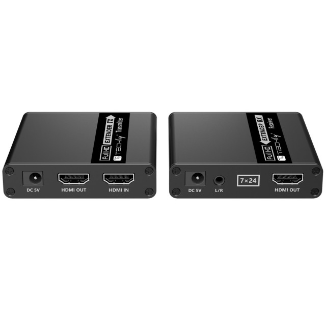 HDMI Extender over Cat.6/6A/7, max. 70m, 1080p, EDID