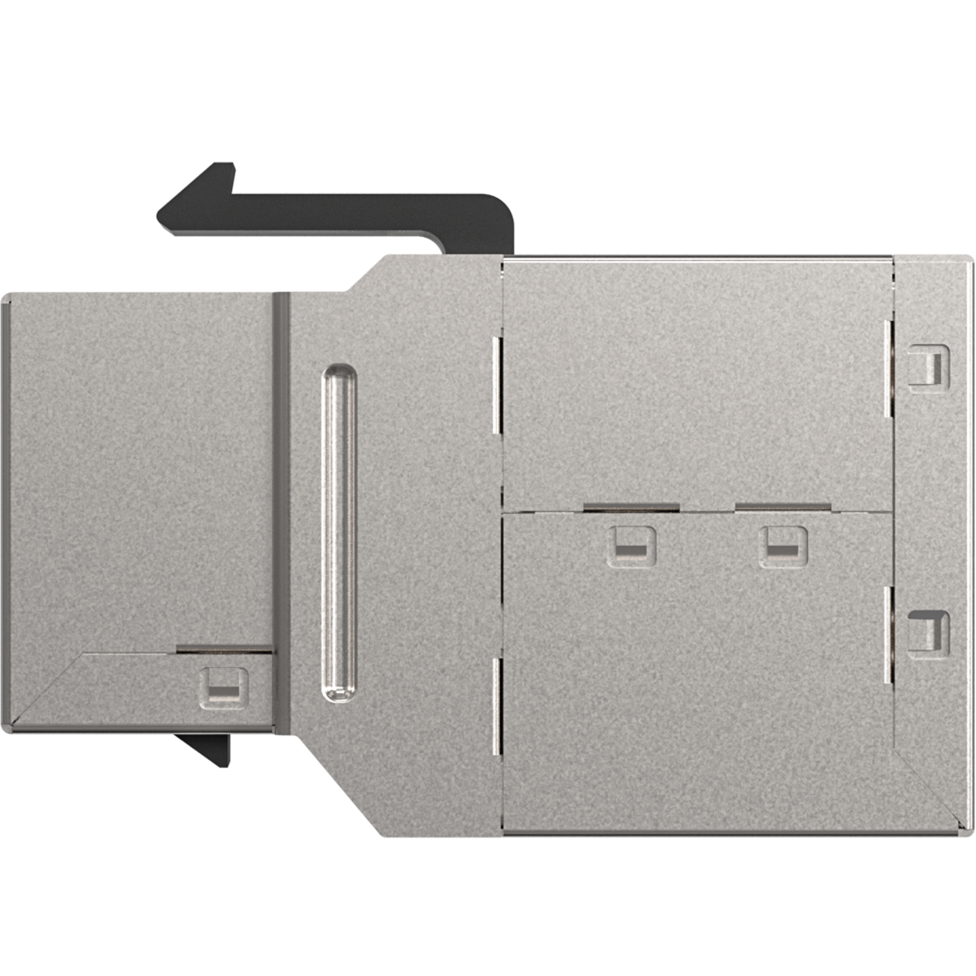 Keystone Einbauadapter RJ45 STP, Cat.6