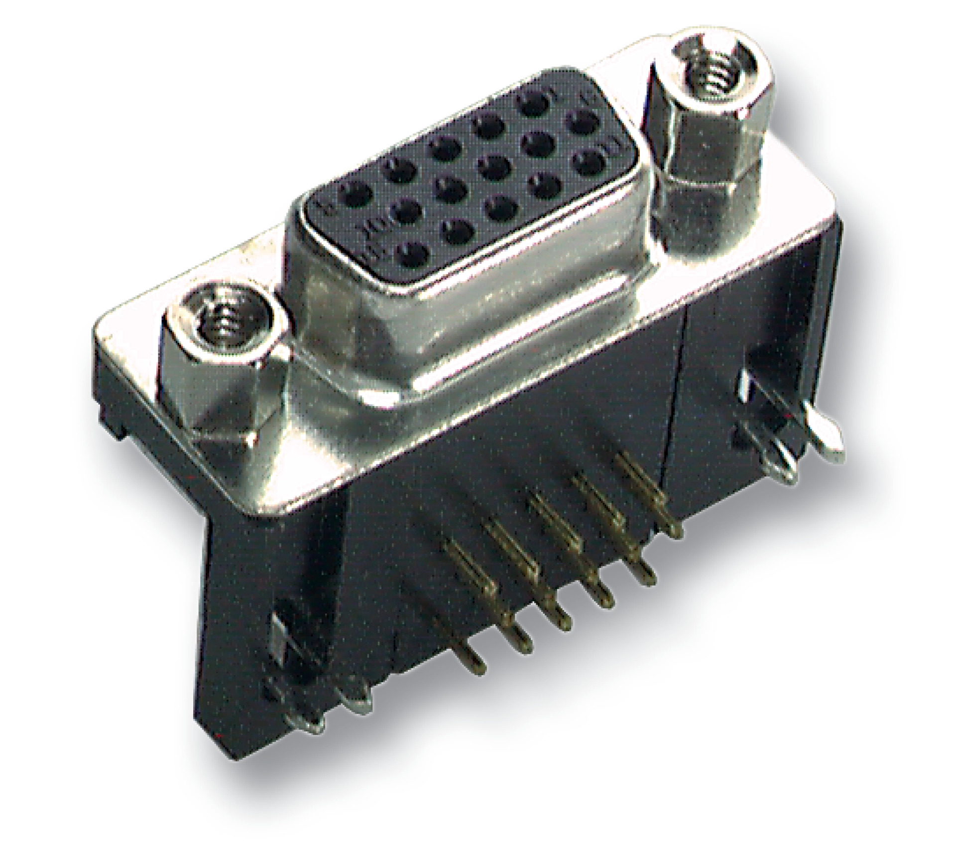 HD-DSub Buchse 9.4 mm E-HDF 15 A-KG/T1