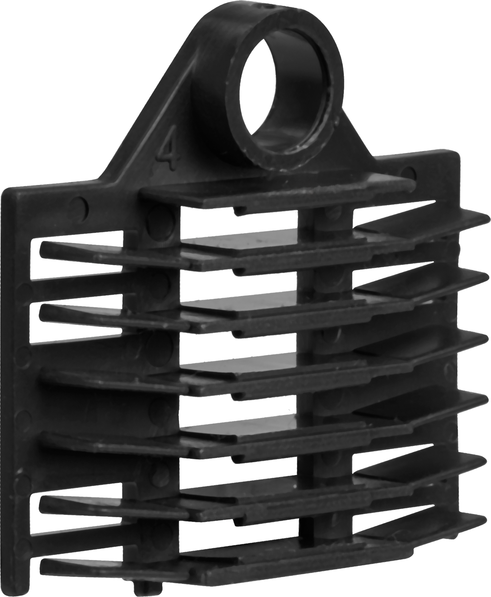Spleißhalter für 12 x Schrumpfspleißschutz,schwarz