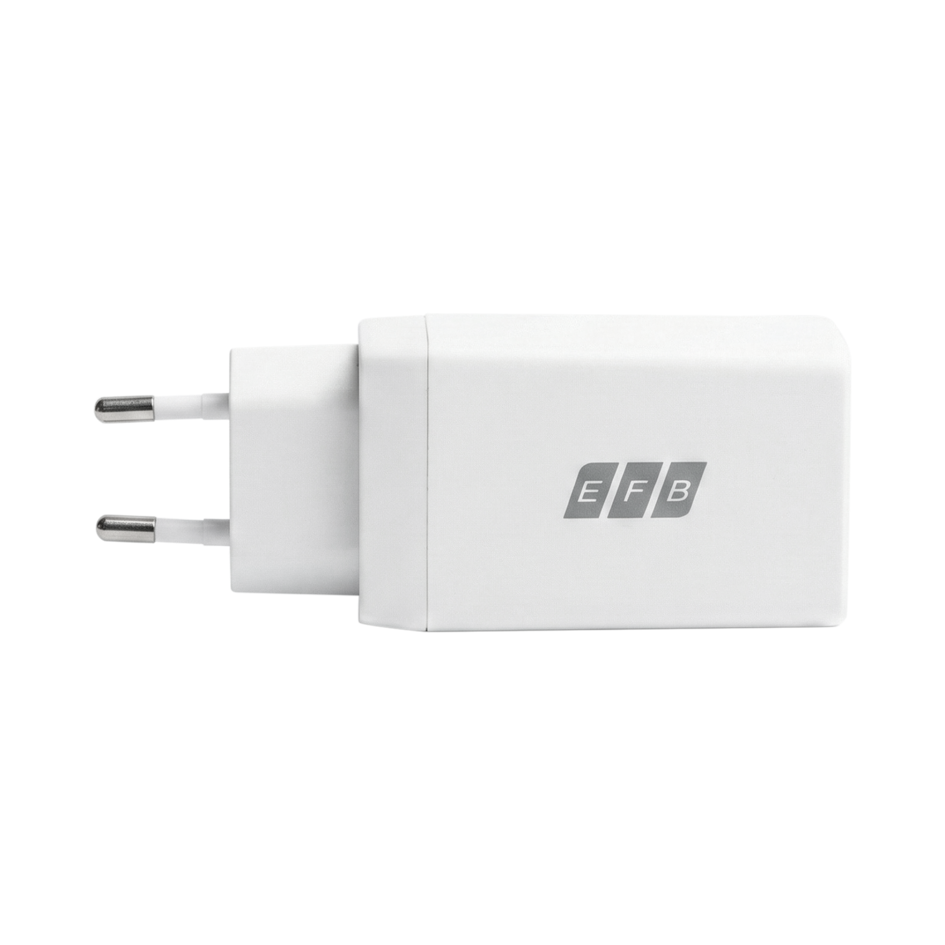 Ladegerät 65W 2xUSB-C + USB-A PD3.0 GaN QC3.0 Eingang:100-240V~1.5A 50/60Hz weiß