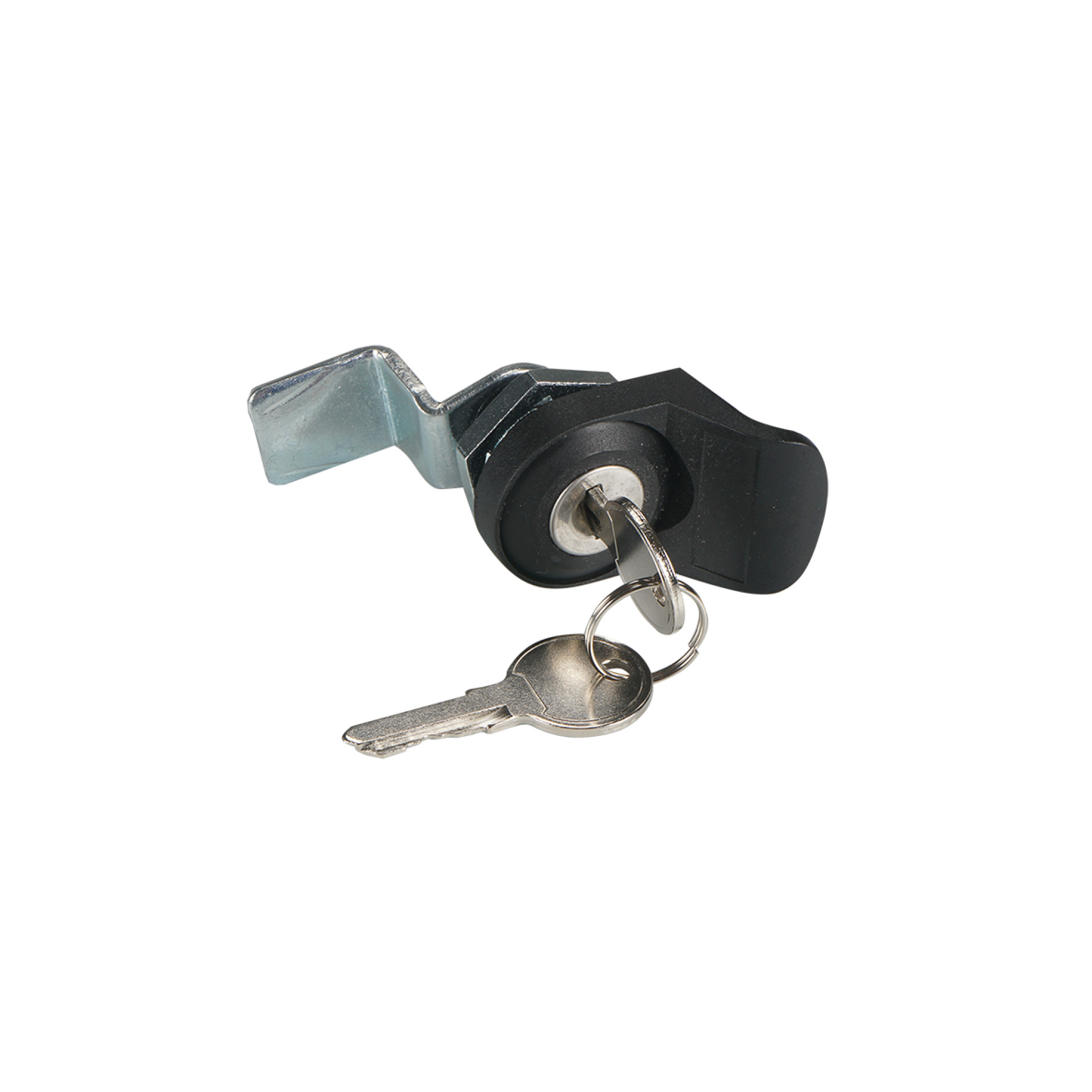 Replacement lock including handle for wall housing, 1/2 piece and flat pack