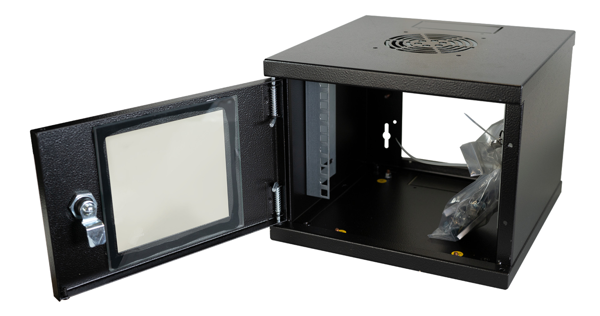 10" Wall Housing 6U, Depth 300 mm, RAL9005