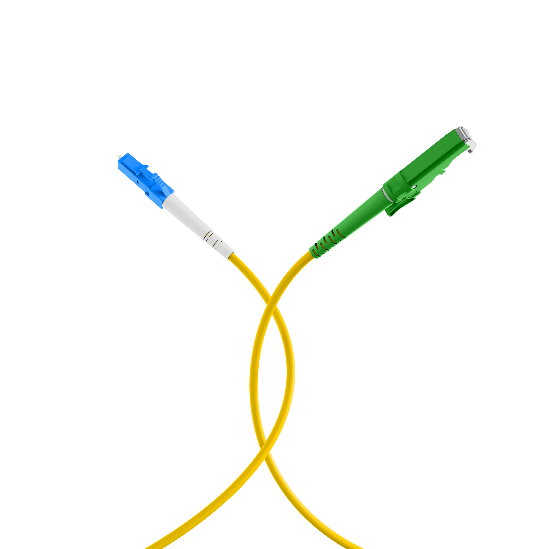 Simplex Patchcable E2000™/APC-LC OS2 20m LSZH 3mm yellow G657A1 Grade C